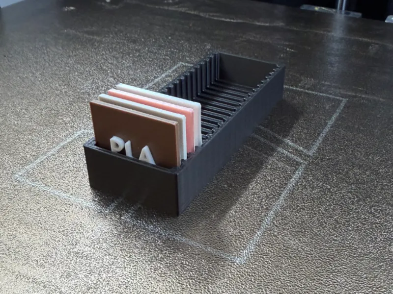 Filament Label Storage Box