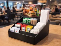 Organiseur de condiments modulaire pour table — photo 1
