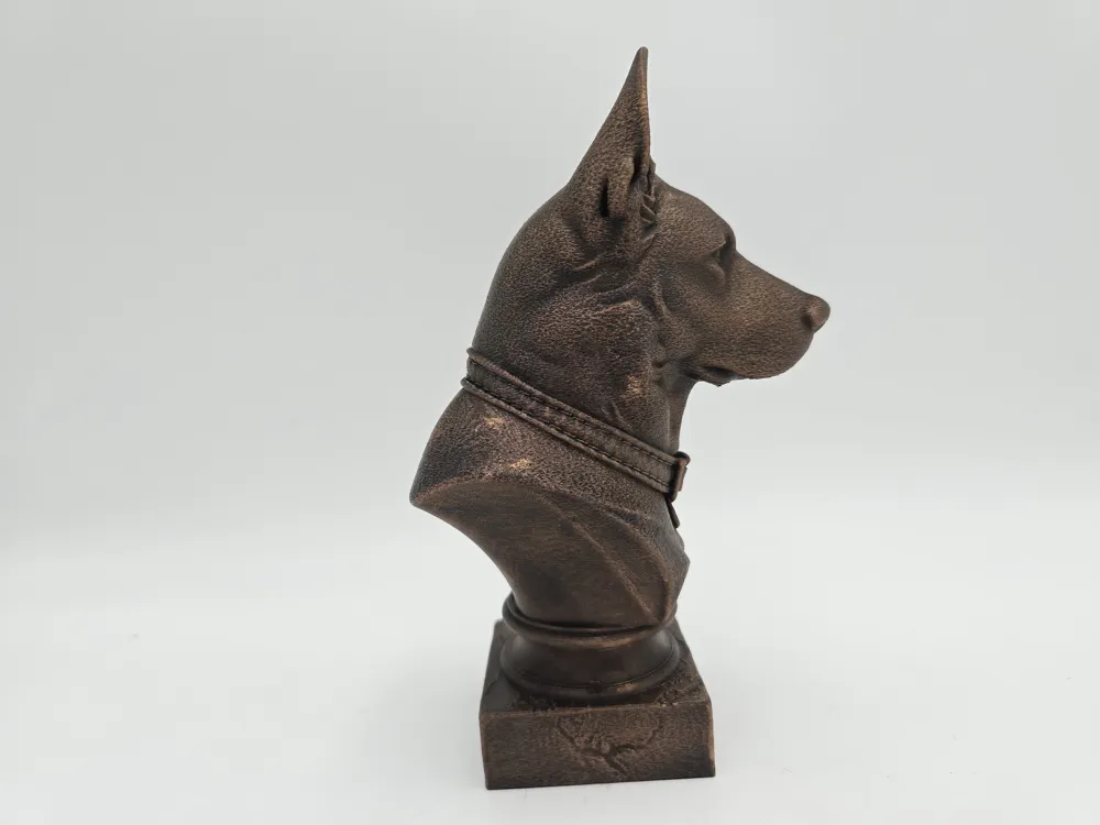 Shephard Model Line GERMAN SHEPHARD BUST - Free 3D Print Model - MakerWorld