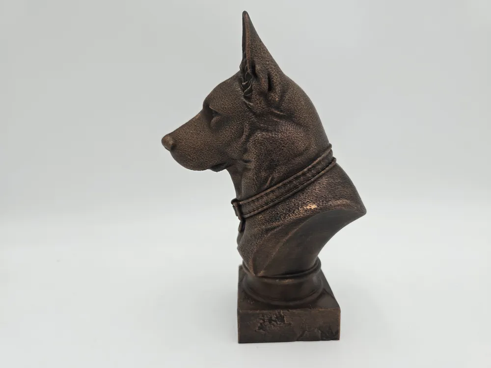 Shephard Model Line GERMAN SHEPHARD BUST by Messy_Panda MakerWorld: Download Free 3D Models