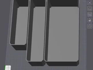 Sortimo Addons division boxes (no name plates)