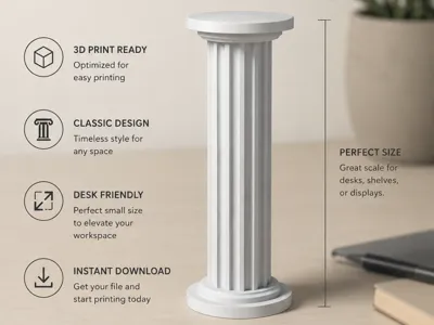 Desk Pillar