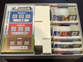 Fantastic Factories w/ Expansions Boardgame insert