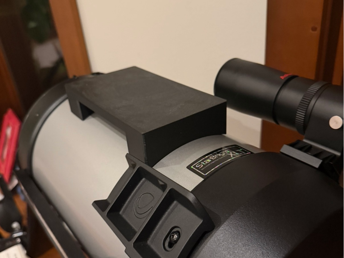 Celestron C8 lightweight accessory mounting plate
