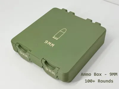 Ammo Box - 9mm - 100/150 Rounds
