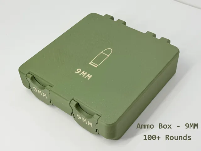 Ammo Box - 9mm - 100/150 Rounds