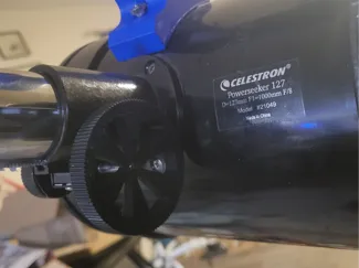 Celestron Powerseeker fine tuning knob