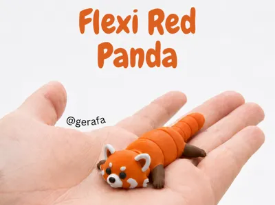 Flexi Red Panda – Articulated Toy
