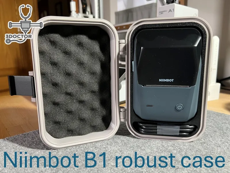 Niimbot B1 robust case (print in place)