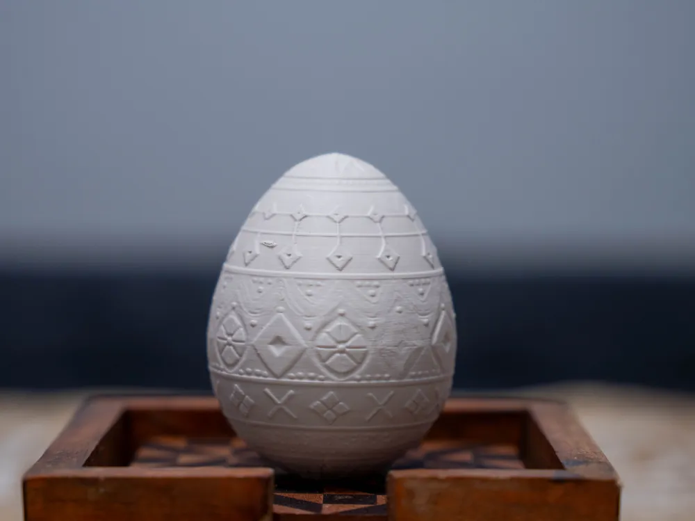 easter egg faberge Paint-Your-Own - Free 3D Print Model - MakerWorld