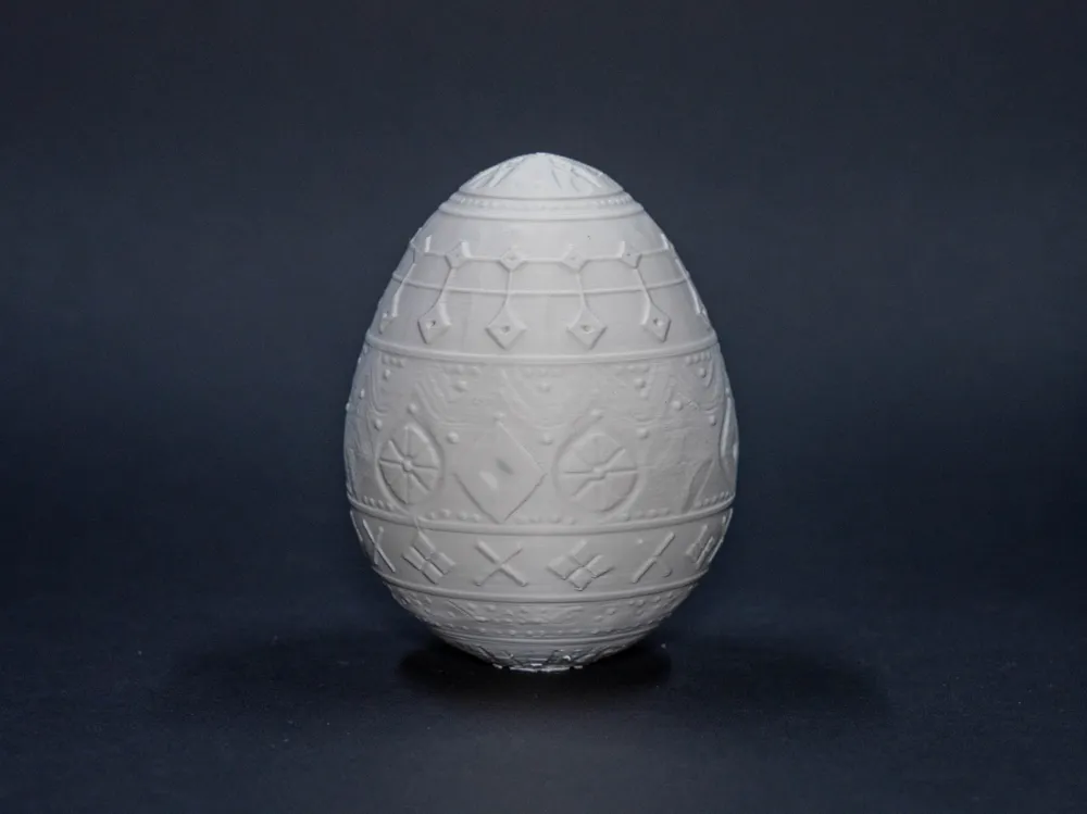 easter egg faberge Paint-Your-Own - Free 3D Print Model - MakerWorld