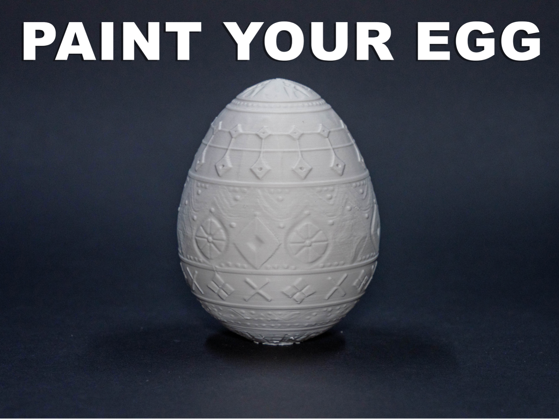 easter egg faberge Paint-Your-Own