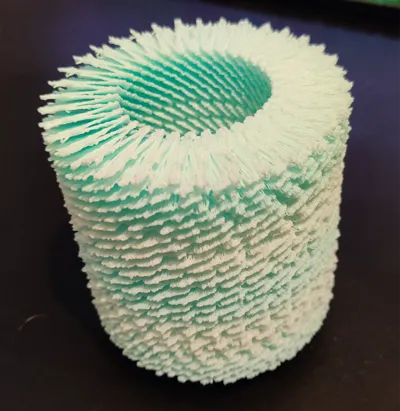 Fuzzy Turbine Vase/Pot