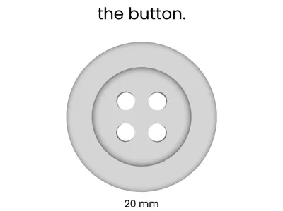 Round Button 20mm
