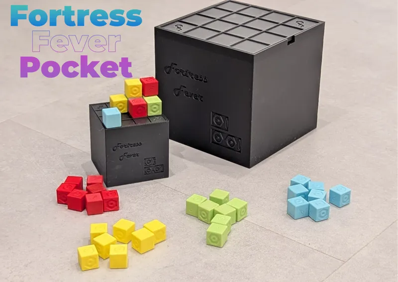 Fortress Fever/Tic Tac Toe 3D - (up to 4 players)