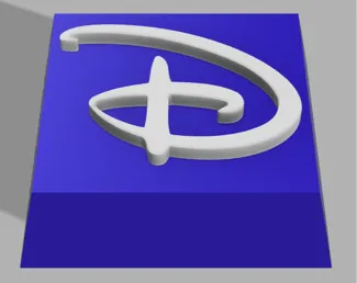 KeyCap Letter D (Disney)