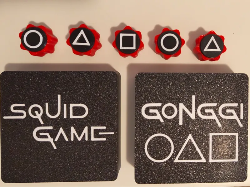 Squid Game Gonggi Red Version