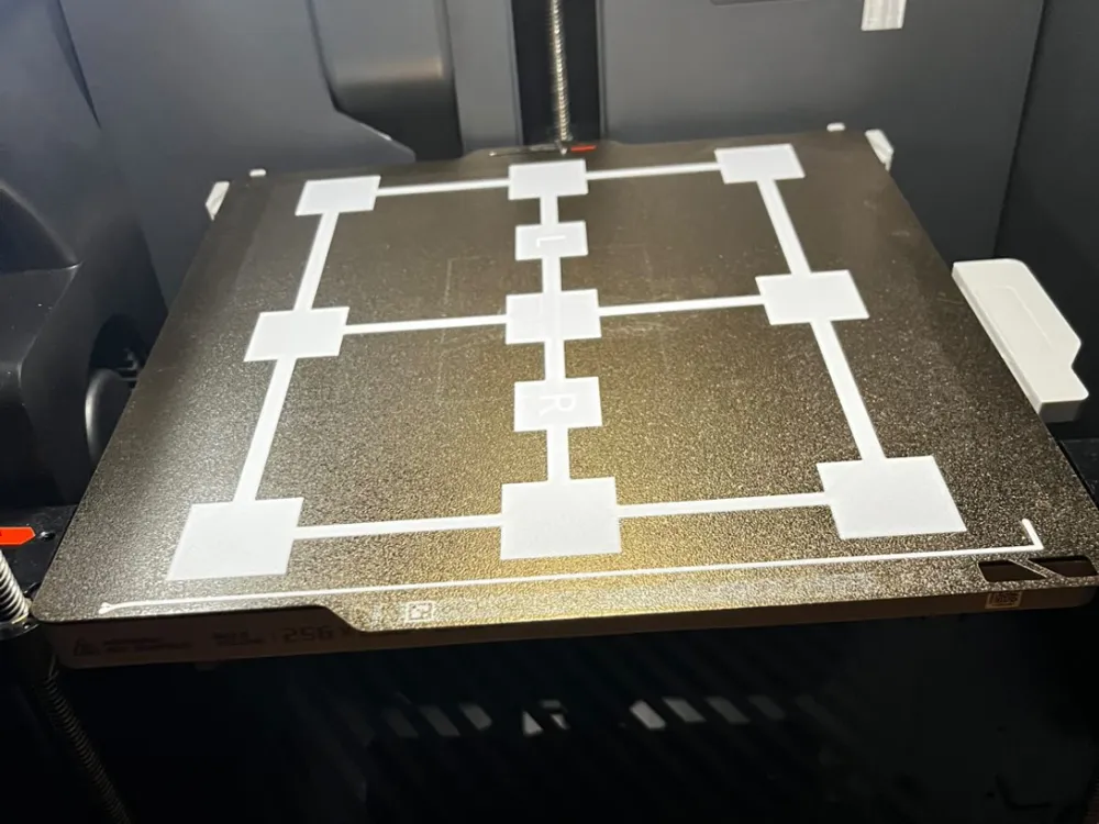 Bed Leveling Test Printer Calibration Tool - Free 3D Print Model ...