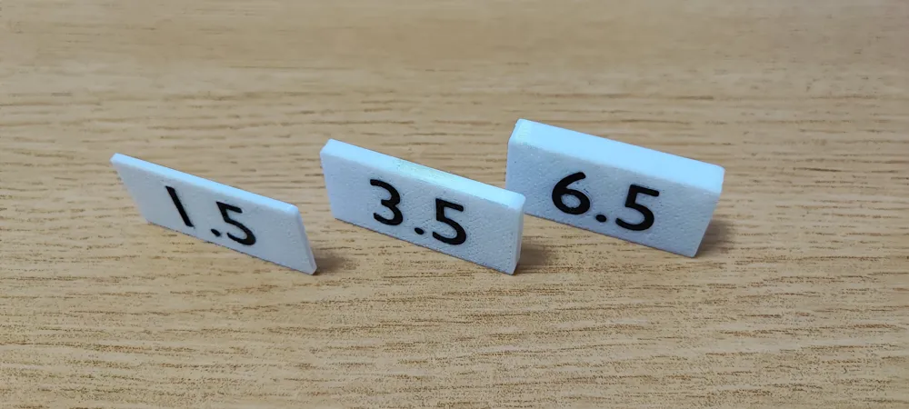 Thickness sample - Free 3D Print Model - MakerWorld
