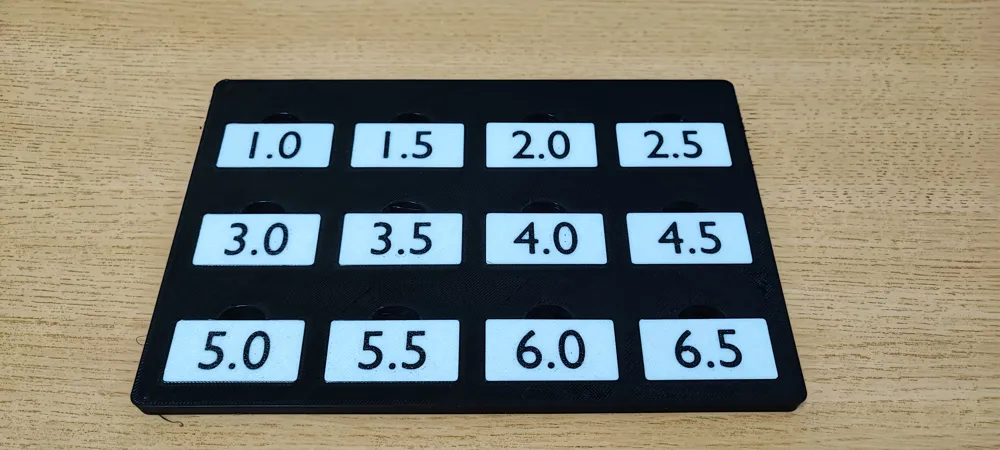 Thickness sample - Free 3D Print Model - MakerWorld