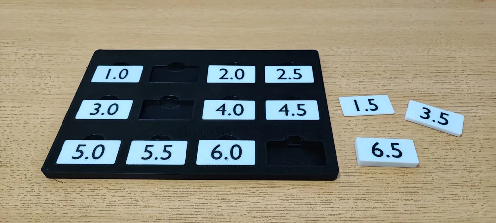 Thickness sample - Free 3D Print Model - MakerWorld