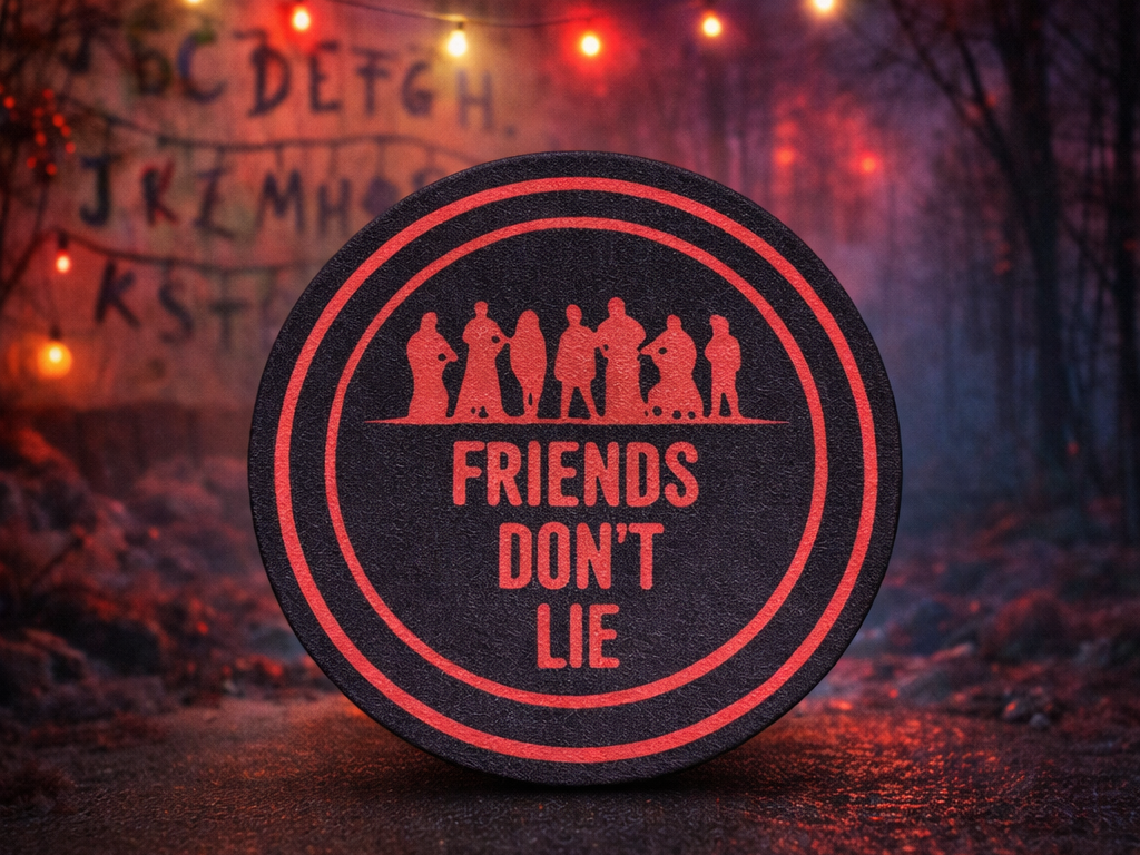 Friends Don’t Lie Sci-Fi Coaster