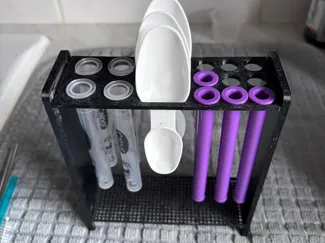 Kids Straw Spoon Medicine dispenser Drying rack