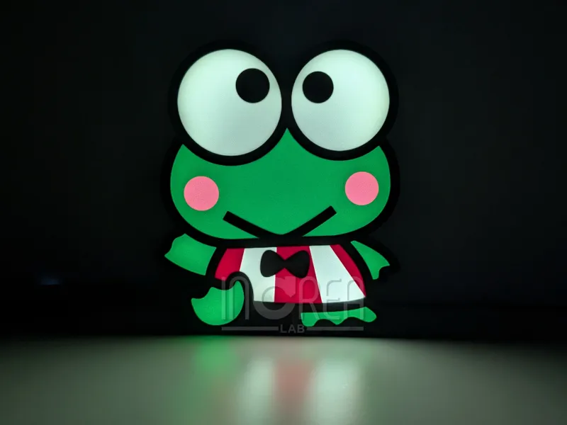 Keroppi Lightbox LED Lamp