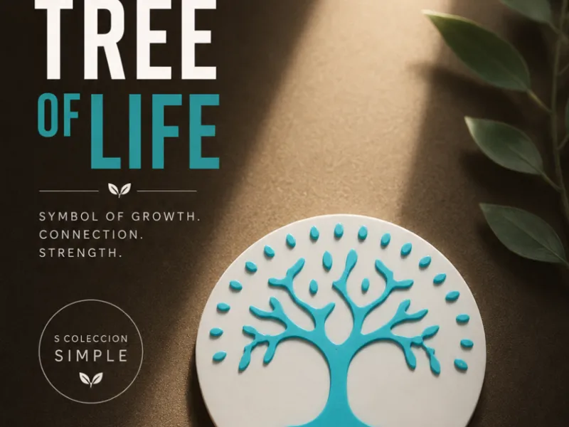 Tree of life Simple collection. amulet