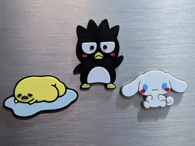 Cute Sanrio Friends Magnet Set 3 – Fast Print