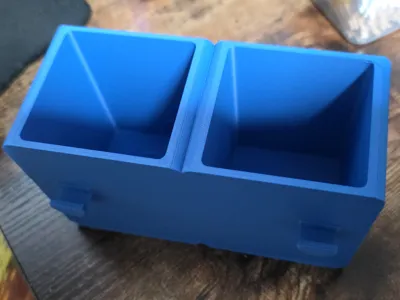 QTip Holder With Shelf
