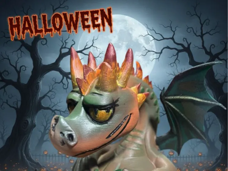 Pumpkin Dragon – Halloween Edition