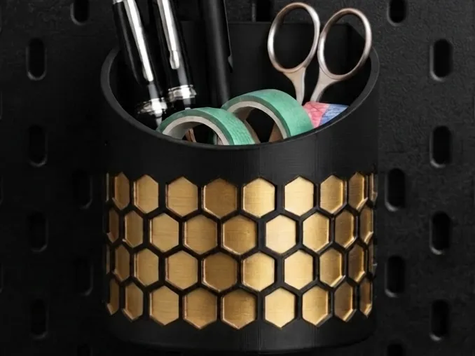 Hexagon Storage Cup for IKEA SKÅDIS