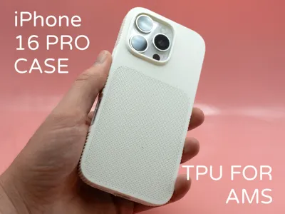 iPhone 16 Pro Case W by Pork3D.com