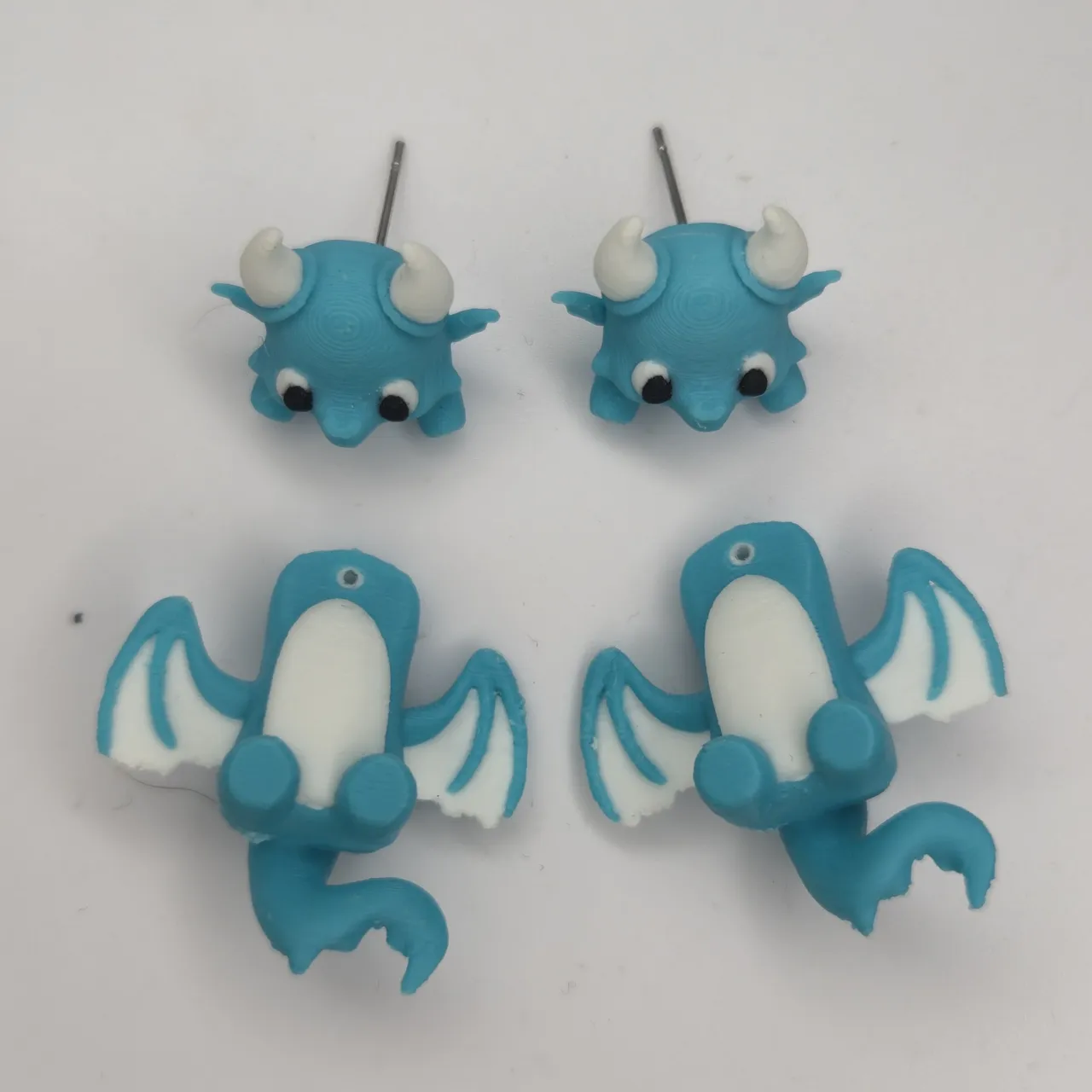 Dragon Jumper Earrings view 3