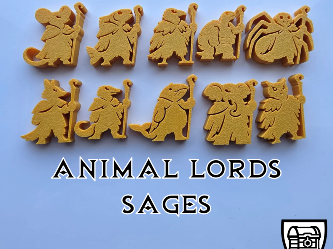 Animal Lord - Sages - Meeple Mini