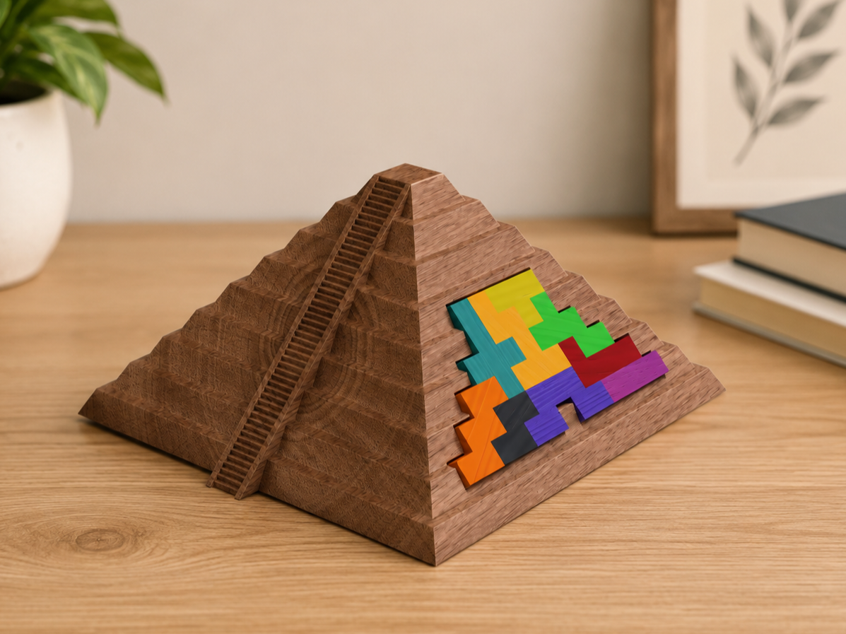 Miniatura 1 do modelo 3D Piramit Puzzle