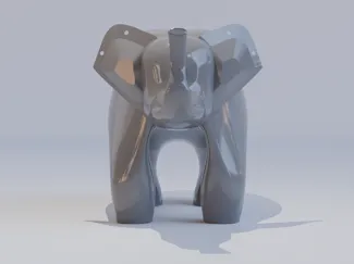 Elephant jewelry holder