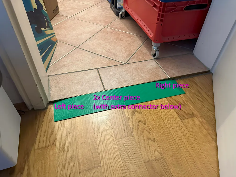 Robot Vacuum Ramp (extendable) by fadenb MakerWorld