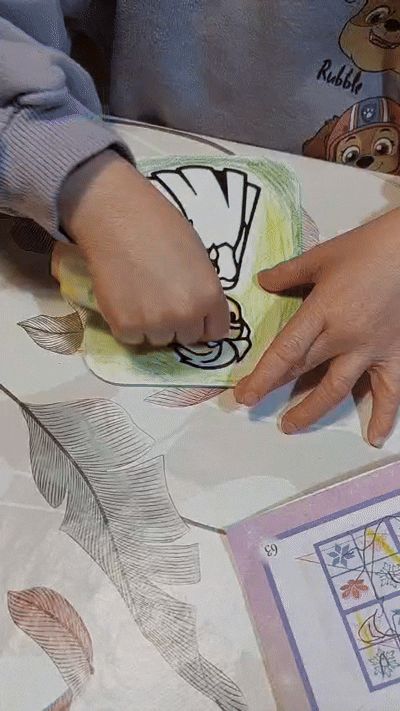 Disegno 3D da Colorare per Bambini Elsa