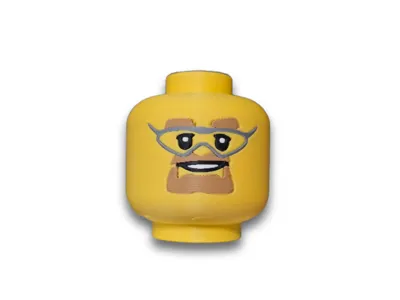 Big Brick Heads with Safety Glasses