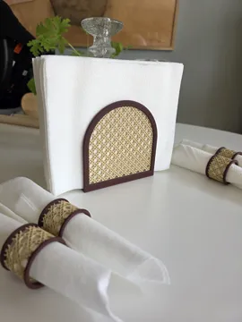 Soporte: Rattan Napkin Holder — vista de referencia 3