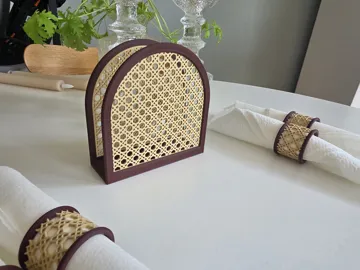 Soporte: Rattan Napkin Holder — vista de referencia 4