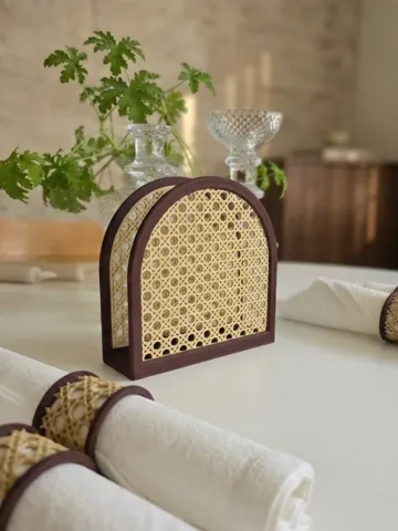 Soporte: Rattan Napkin Holder — vista de referencia 2