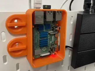 Raspberry Pi 4B skadis mount