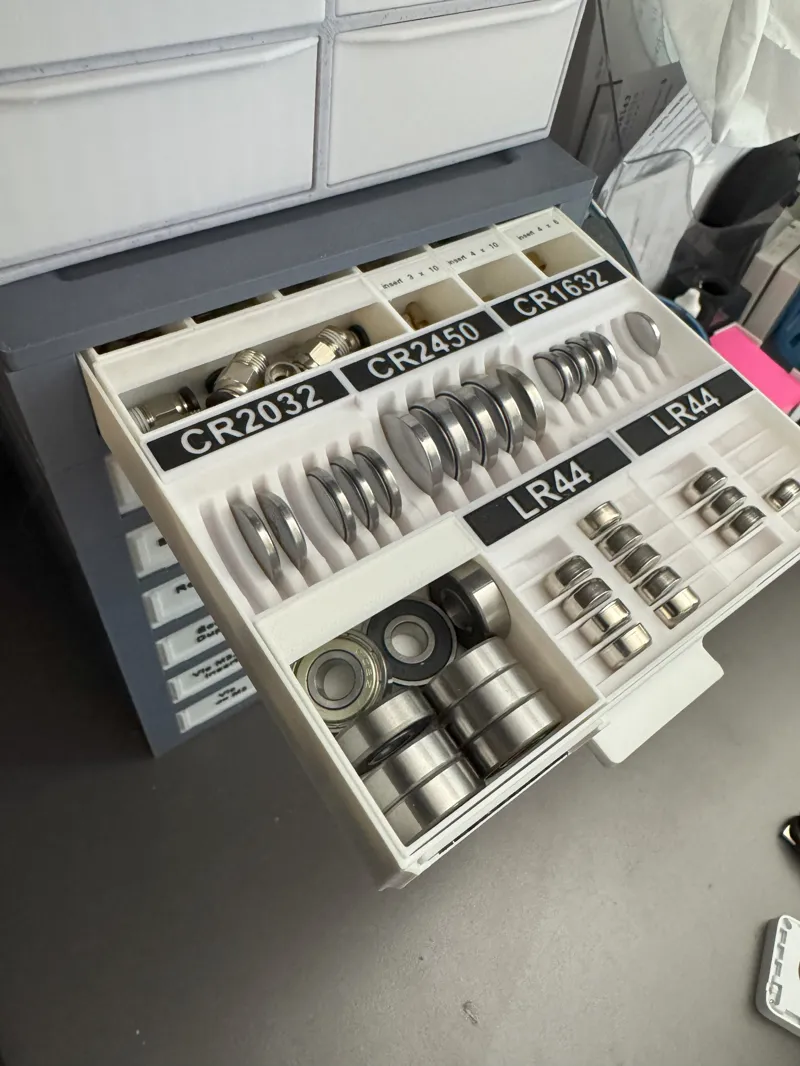 Battery boxes for Levytek's drawer
