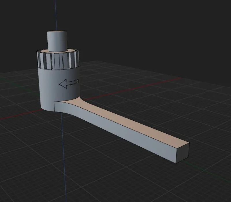 KWA MP9 replacement Hopup adjustment lever