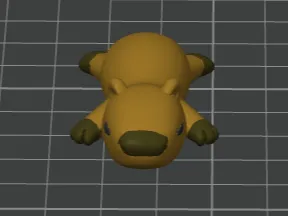 small collectable capybara