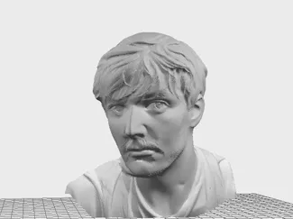 Pedro Pascal Bust