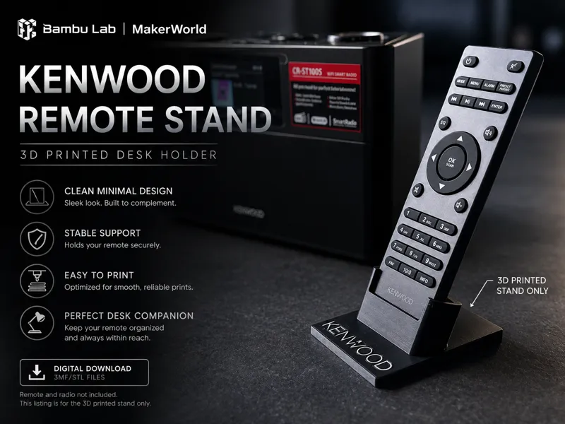 Stand for remote from Kenwood CR-ST100S